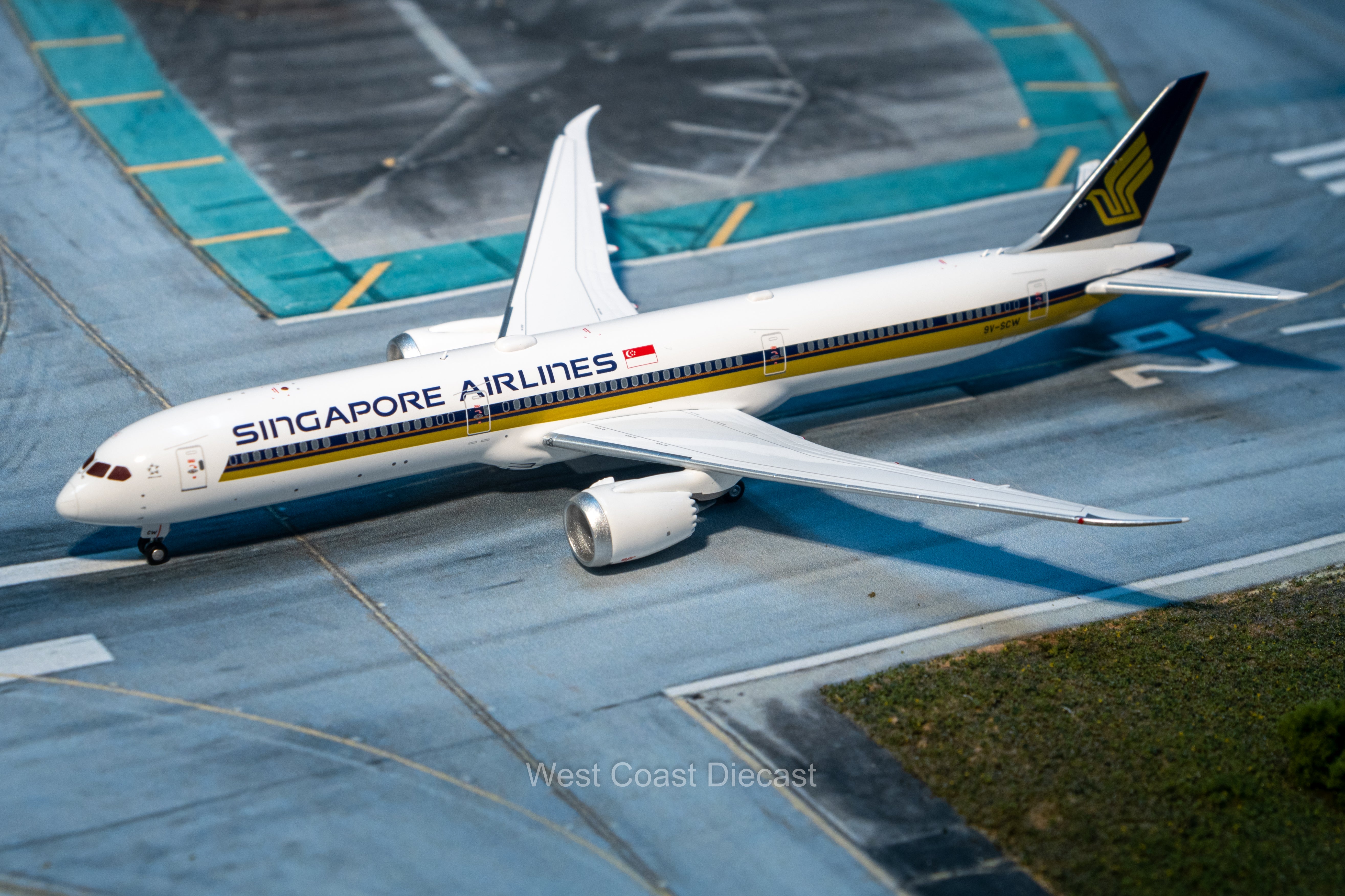 NG MODEL 1/400 シンガポールエアー 787-10 9V-SCA NG Model Singapore Airlines 787-10 Dreamliner 9V-SCA 56007 1:400