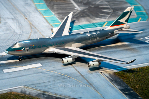 October Release JC Wings Cathay Cargo Boeing 747-400F "Polished" B-HUO