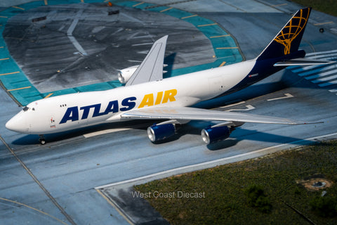 December Release NG Models Atlas Air/Qantas Freight Boeing 747-8F “Fantasy Hybrid Livery” N856GT