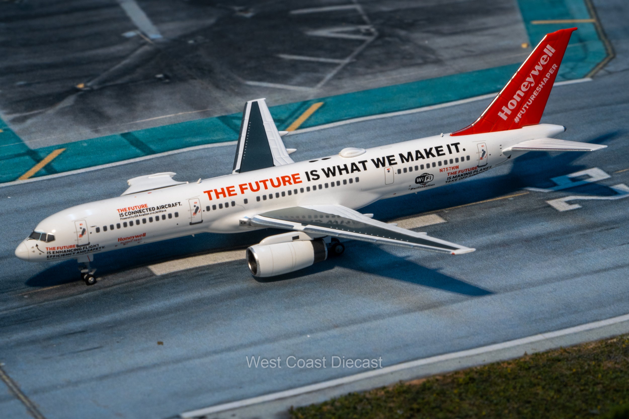 1:400 スケール ニュージーランド B757-200 NZ7571 合金飛行機モデル
