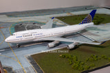 2026 JC Wings United Airlines Boeing 747-400 “Merger Livery” N118UA- 1/200