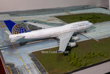2026 JC Wings United Airlines Boeing 747-400 “Merger Livery” N118UA- 1/200