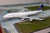 2026 JC Wings United Airlines Boeing 747-400 “Merger Livery” N118UA- 1/200