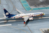 November 2025 Release Gemini Jets Aeromexico Boeing 737 MAX 9 “Kukulcán Livery" XA-GQS
