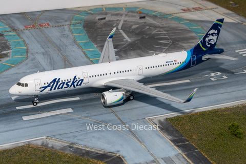 Gemini Jets Alaska Airlines AIrbus A321neo N928VA - 1/200