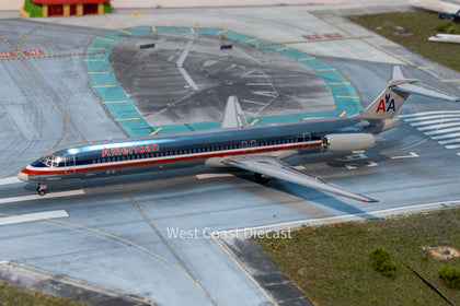 Gemini Jets American Airlines McDonnell Douglas MD-82 "Chrome" N488AA - 1/200
