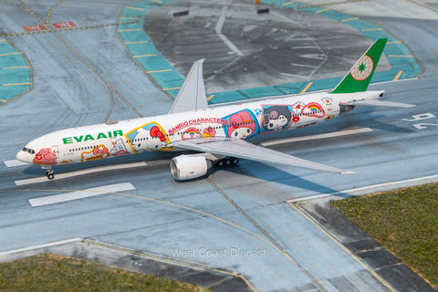 June 2025 Release NG Models Eva Airways 777-300ER B-16722 (Hello Kitty - Besties Jet)