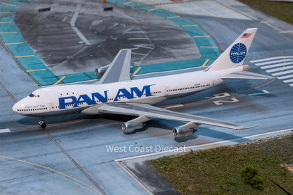 Blue Box Pan Am Boeing 747-100 "Clipper Juan T. Tripp" N747PA
