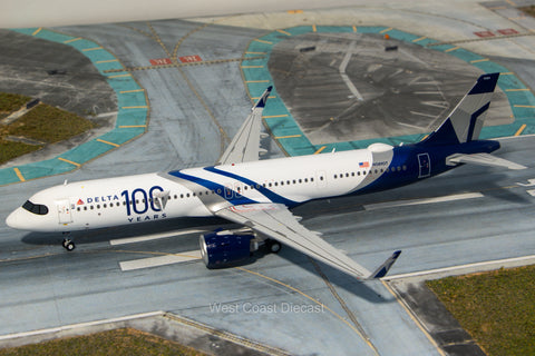 March 2025 Release Gemini Jets Delta Airbus A321neo “100 Years” N589DT - 1/200