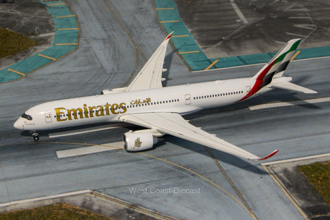March 2025 Release Gemini Jets Emirates Airbus A350-900 “New Livery” A6-EXB