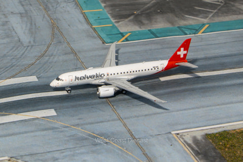 March 2025 Release Gemini Jets Helvetic Airways Embraer E190-E2 HB-AZC