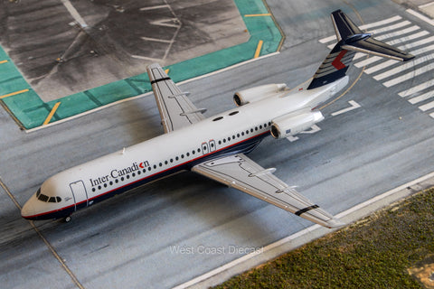 JC Wings Inter-Canadian Fokker F-100 “Chevron Livery” C-FICO - 1/200