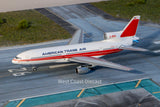 6 月リリース ブキャナン モデル アメリカン トランス エア ロッキード L1011-100「TWA ハイブリッド」 N31022