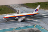 December 2025 Release V1 Models United Airlines Boeing 767-200ER "Saul Bass/Bare Metal" N601UA