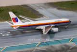 December 2025 Release V1 Models United Airlines Boeing 767-200ER "Saul Bass/Bare Metal" N601UA