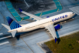 October Release Gemini Jets United Airlines Boeing 737 MAX 9 "Evo Blue" N37555 - 1/200