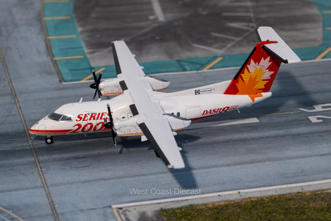 May 2025 Release JC Wings DeHavilland Canada Dash 8 Q200 “Series 200 House Colour” C-GGMP - 1/200