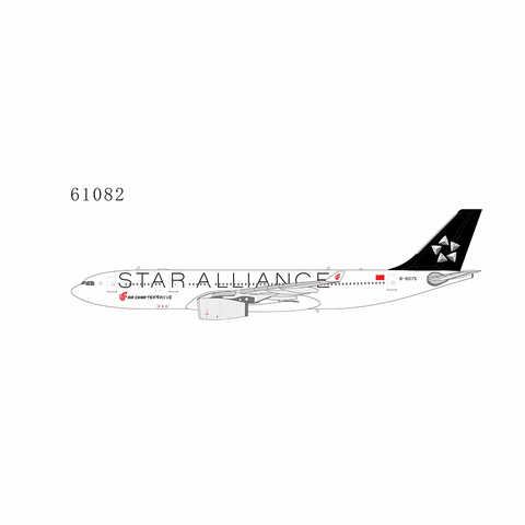 November Release NG Models Air China A330-200 "Star Alliance" B-6075 - Pre Order