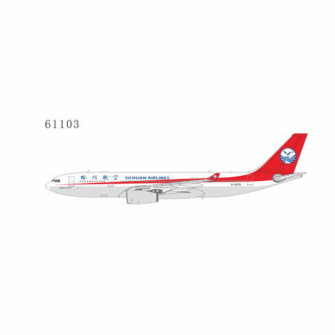 October 2025 Release NG Models Sichuan Airlines A330-200 B-6535 - Pre Order