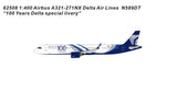 March 2025 Release Panda Models Delta Airbus A321neo "100 Years" N589DT