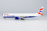 October Release NG Models British Airways Boeing 777-200ER "Panda Nose" G-YMMH