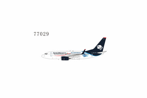 March Release NG Models AeroMexico Boeing 737-700 "1916-2016 Years stickers" XA-CTG- Pre Order