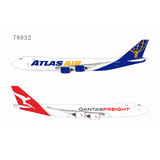 12月発売 NGモデル アトラス航空/カンタス貨物ボーイング747-8F「ファンタジーハイブリッド塗装」N856GT