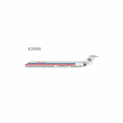 February Release 2025 NG Models American Airlines McDonnell Douglas MD-82 “Chrome Livery” N923TW - Pre Order