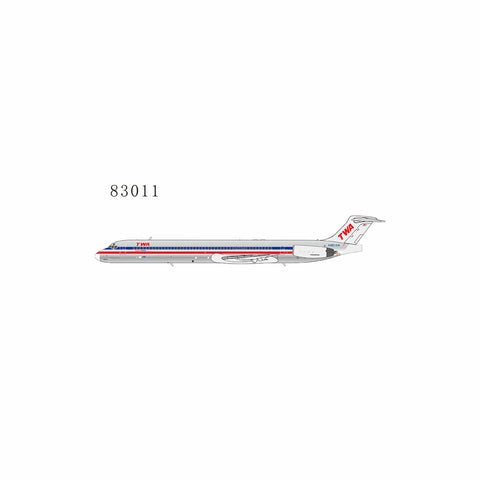 January Release 2025 NG Models TWA McDonnell Douglas MD-83 “American Airlines Livery” N9615W - Pre Order