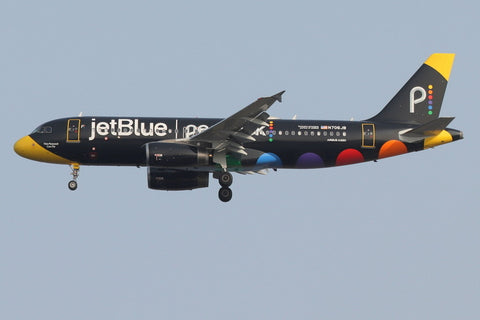 November Release Phoenix Models JetBlue Airbus A320-200 “Peacock Livery” N706JB - Pre Order