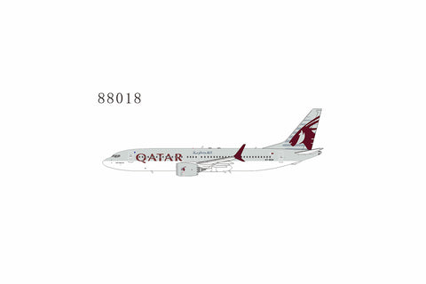 March Release NG Models Qatar Airways Boeing 737 MAX 8 A7-BSH - Pre Order