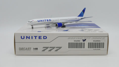 January Release JC Wings United Airlines Boeing 777-300ER "Evo Blue/Pride Livery" N2749U - Pre Order