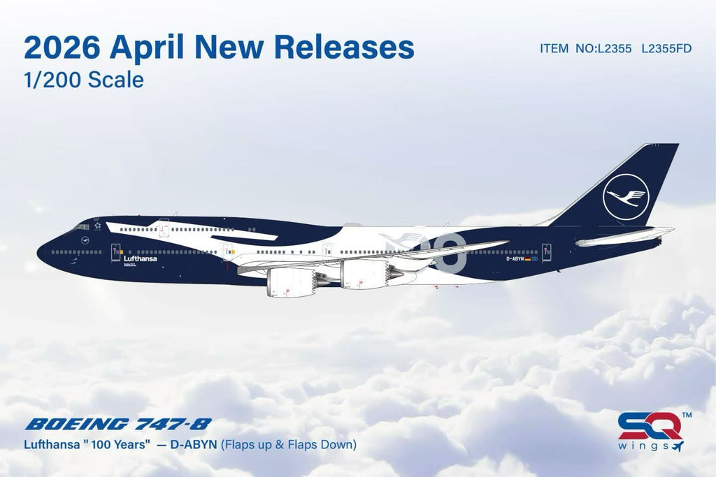March 2026 Release SQ Wings Lufthansa Boeing 747-8 