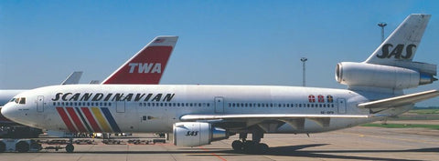 May 2025 Release JC Wings SAS Scandinavian Airlines McDonnell Douglas DC-10-30 SE-DFD - Pre Order