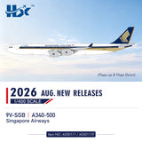 August 2026 Release HX Models Singapore Airlines A340-500 "Leadership" - Pre Order