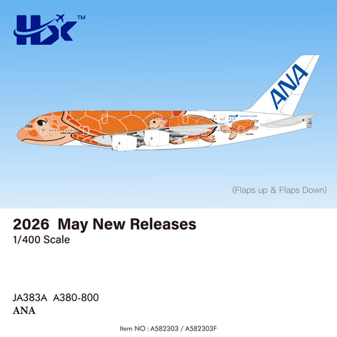 HX Wings May 2026 Release ANA Airbus A380 