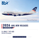August 2026 Release HX Models British Airways Boeing 747-400 "Landor" - Pre Order