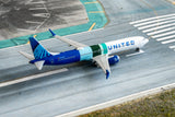 May Release NG Models United Airlines Boeing 737 MAX 10 "ecoDemonstrator Explorer Sticker" N27602