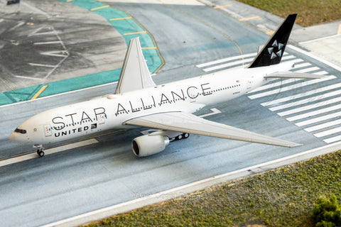 April Release NG Models United Airlines Boeing 777-200ER "Star Alliance/Merger Livery" N794UA
