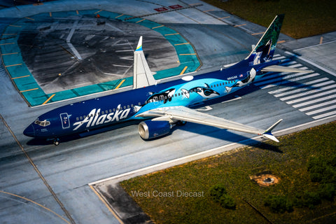 Gemini Jets Alaska Airlines Boeing 737 MAX 9 "West Coast Wonders" N932AK - 1/200