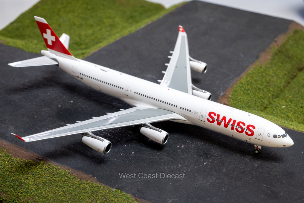 LAST ONE* June Releases Phoenix Models Swiss Airbus A340-300 HB