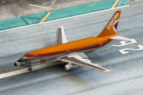 Aeroclassics CP Air Canadian Pacific Boeing 737-200 "Expo 86 City of Vancouver" C-FCPV