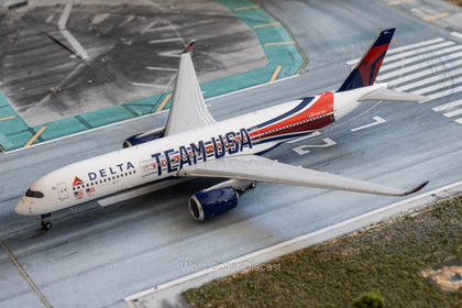 フェニックスモデルズ デルタ エアバス A350-900 「チーム USA」 N521DN 5月発売