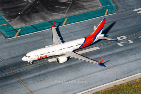 *RESTOCK* NG Models Lynx Air Boeing 737 MAX 8 "Paw Prints" C-GLYX new