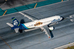 August Release Panda Models Alaska Airlines Airbus A320-200 “San Francisco Giants” N855VA