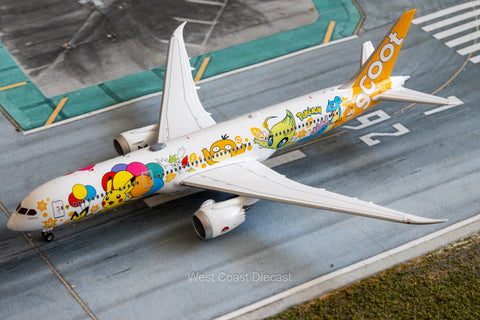 August Release AV400 Scoot Boeing 787-9 Dreamliner "Pikachu Jet" 9V-OJJ