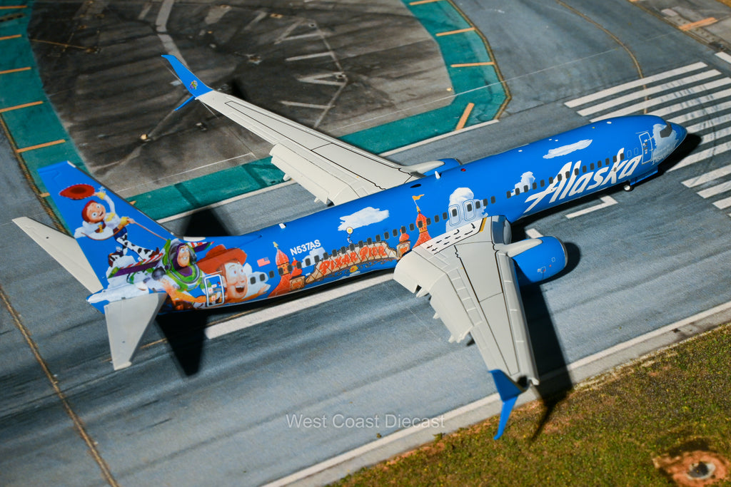 December Release JC Wings Alaska Airlines Boeing 737-800 