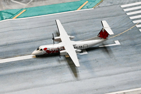 3D Design Deck Air Canada Jazz Bombardier Dash 8-Q300 “Red Livery” C-FJXZ