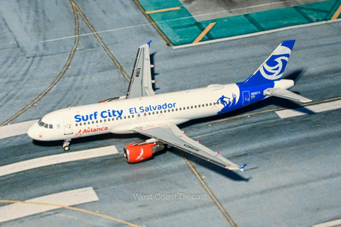 January Release NG Models Avianca Central America Airbus A319 "Surf City” N686TA