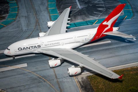 November Release AV400 Qantas Airbus A380 "New Livery" VH-OQD